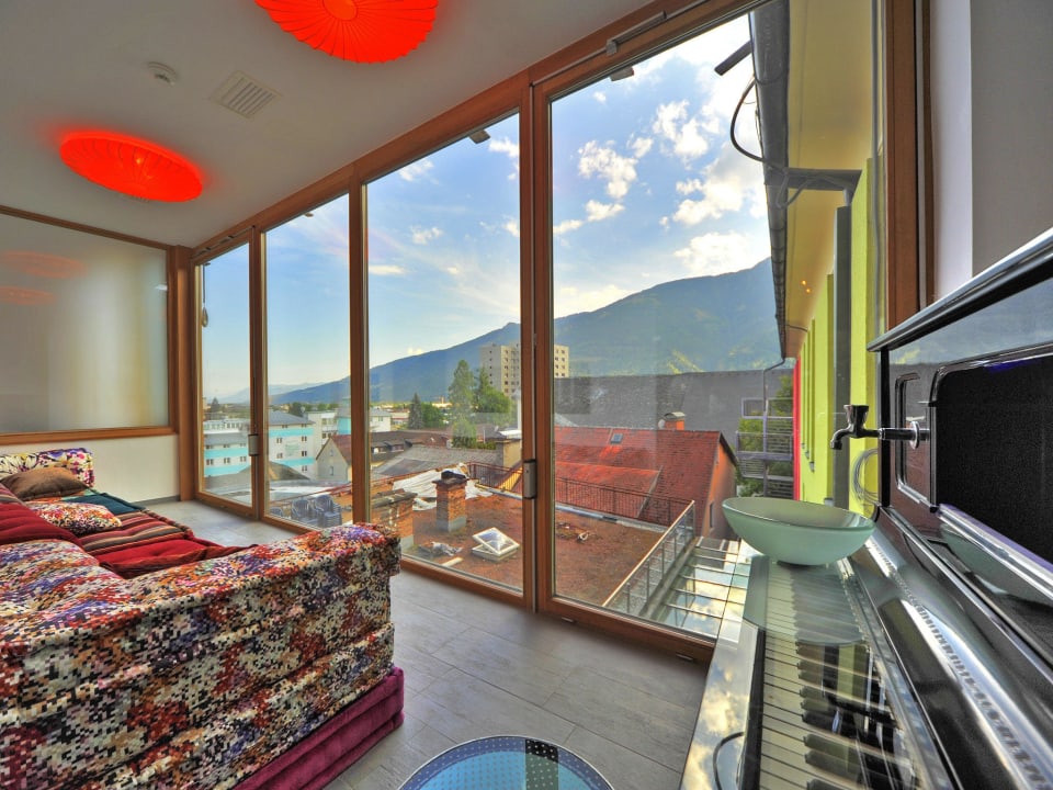 Wellnessbereich Hochofen - 3. Stock Hotel Erlebnis Post