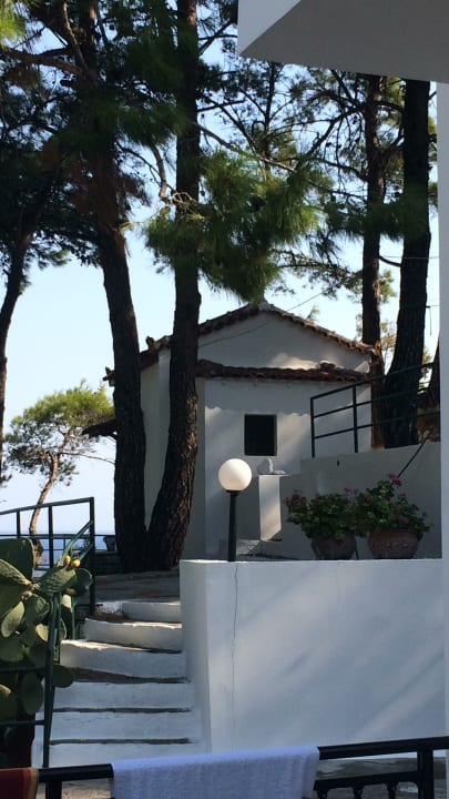 Außenansicht Pension Lemonakia Beach