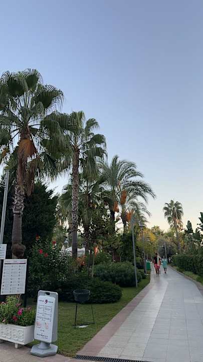 Gartenanlage Belek Beach Resort Hotel