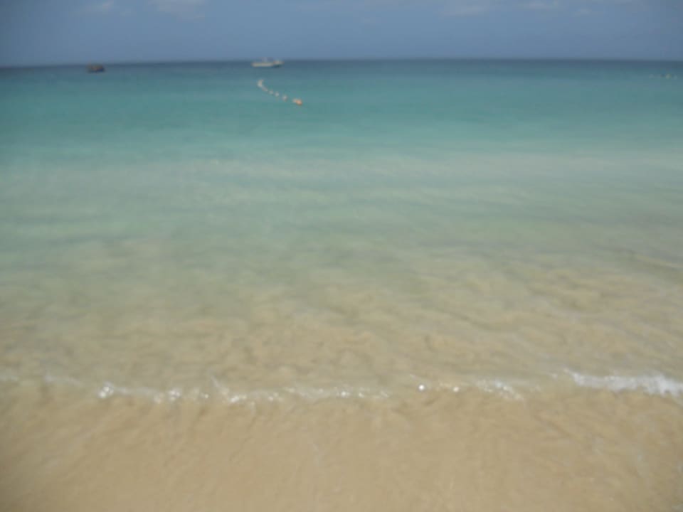 Ganz klares Wasser Hotel Riu Cabo Verde