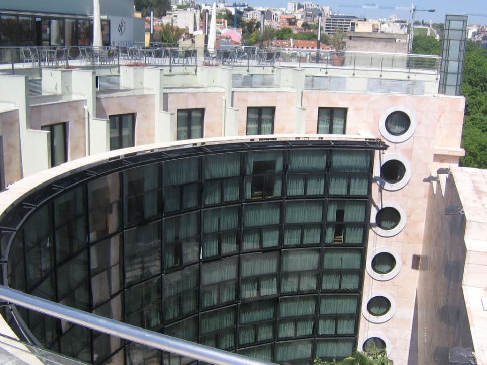 Hotel von oben VIP Executive Eden Aparthotel