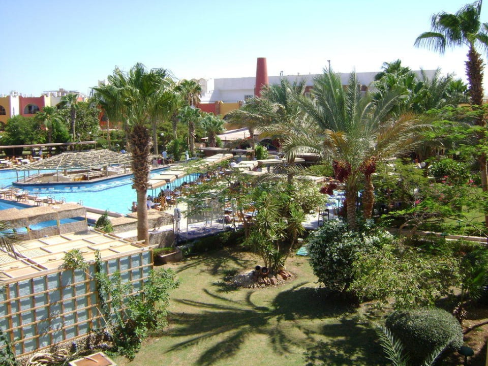 Blick aus Balkon Arabia Azur Resort