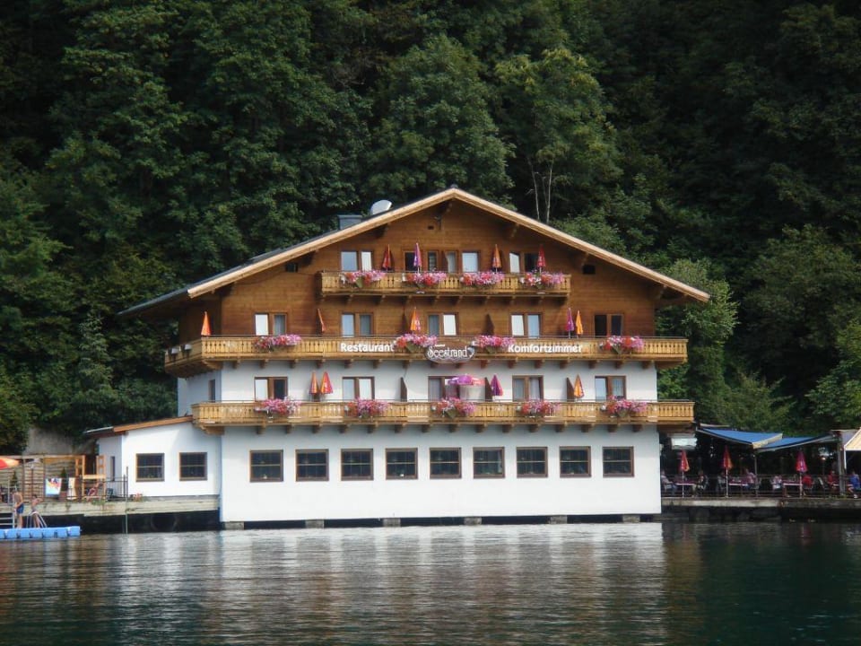 Hotel direkt über dem Zeller See Hotel Garni Seestrand