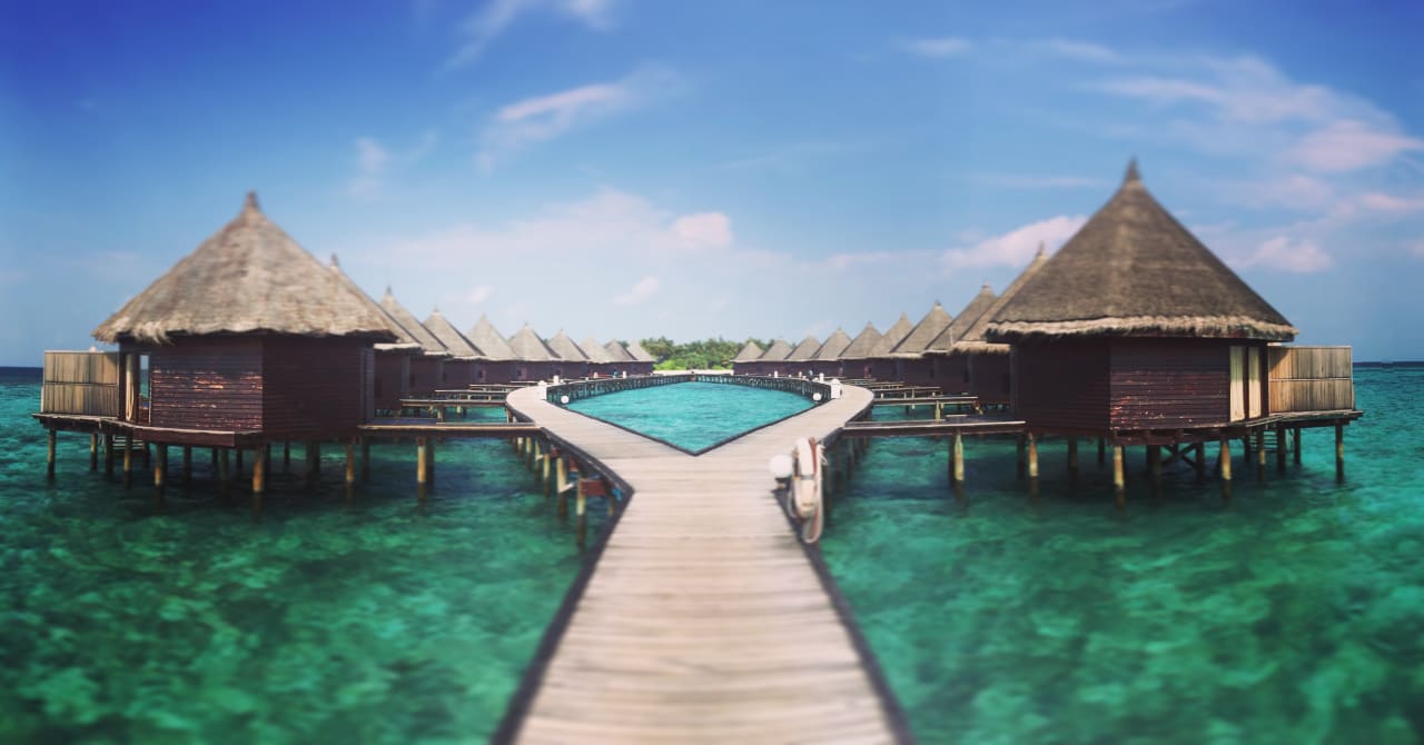 Außenansicht Angaga Island Resort