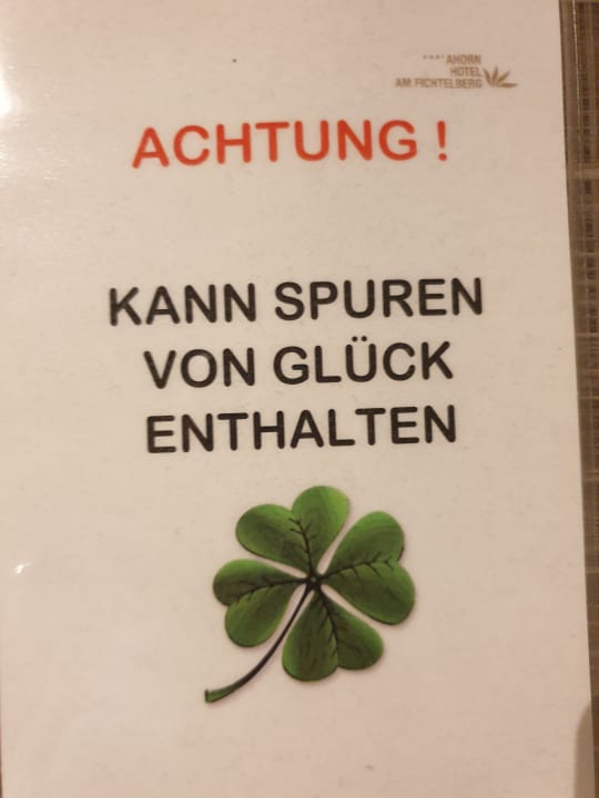 Gastro AHORN Hotel Am Fichtelberg