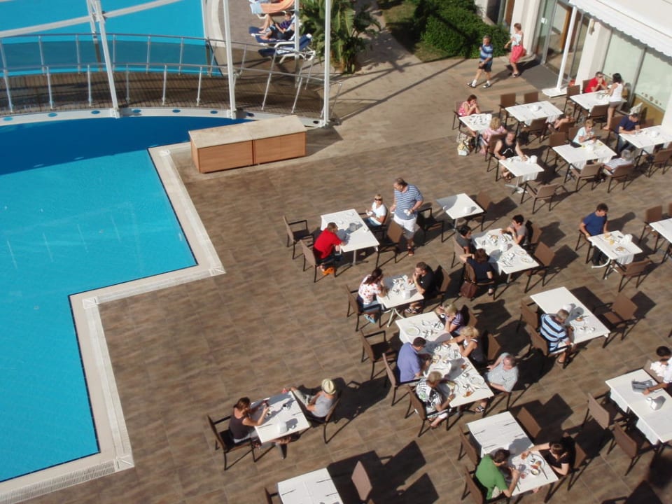 Vom Balkon Zimmer 3037 Saturn Palace Resort Hotel