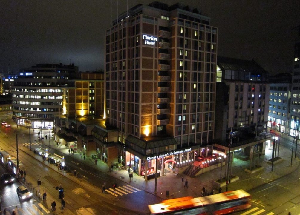 "Night View From Scandic B..." Clarion Hotel The Hub (Oslo ...