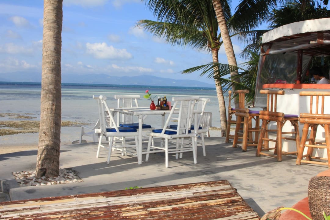 Frühstücksbereich und Bar Hotel B52 Beach Resort