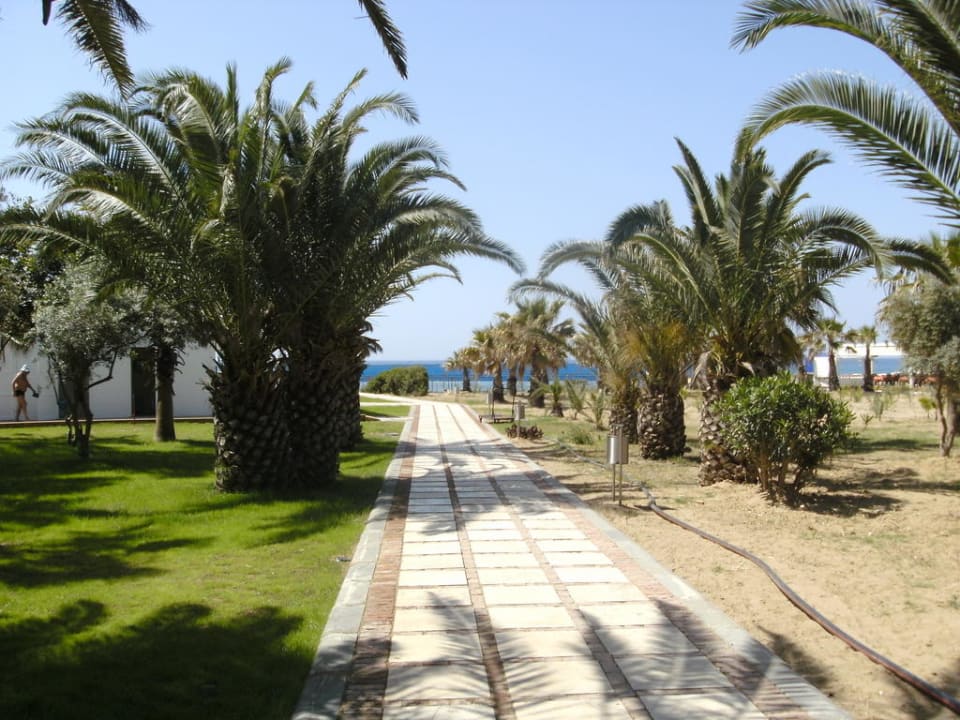 Zugang zum Strand Süral Saray Hotel