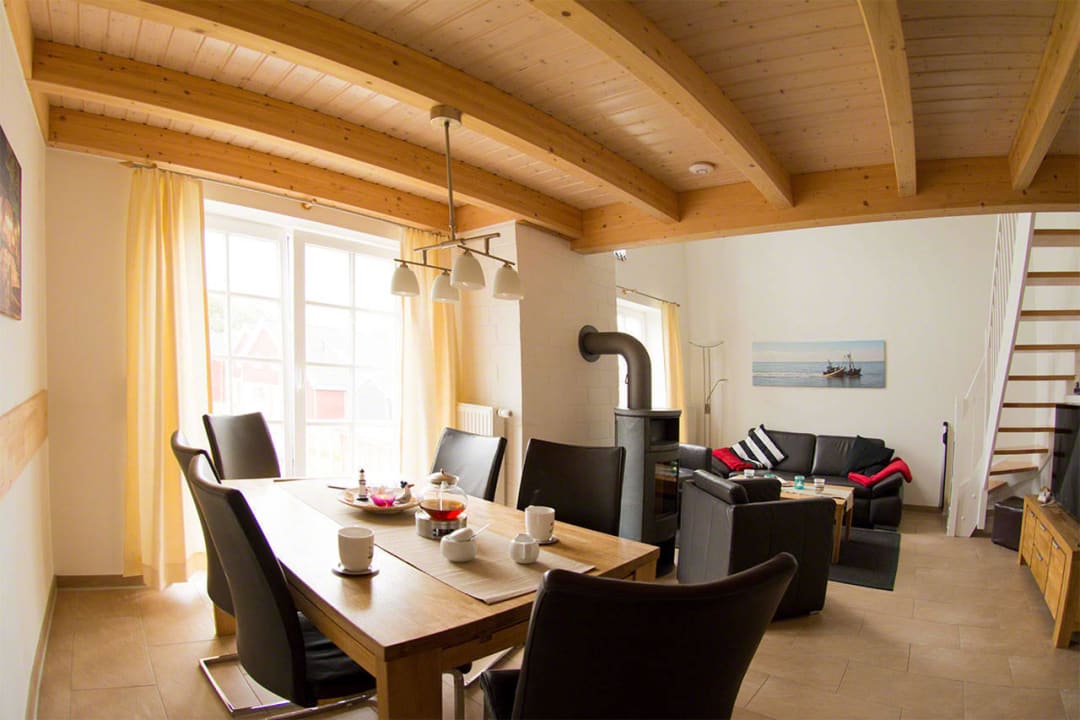 Essbereich Ferienwohnung Krabbenkorb Greetsiel