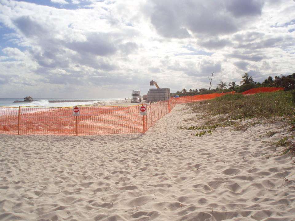 Baustelle Sandos Playacar Beach Resort