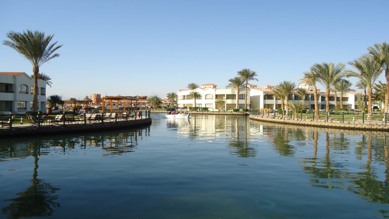 Salzwasserkanal in der Hotelanlage Pickalbatros Dana Beach Resort - Hurghada