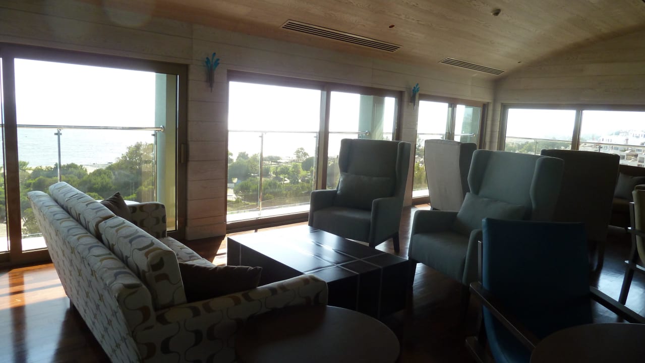 Das neue Panorama-Restaurant kurz vor Eröffnung Hotel Grand Side