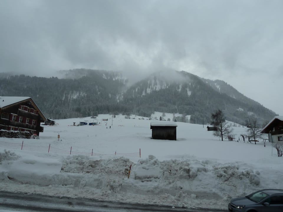 Blick auf den Haushang Hotel Rössle