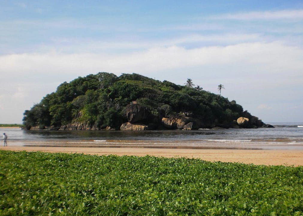 Der Hotelstrand Hotel Lanka Princess Ayurveda