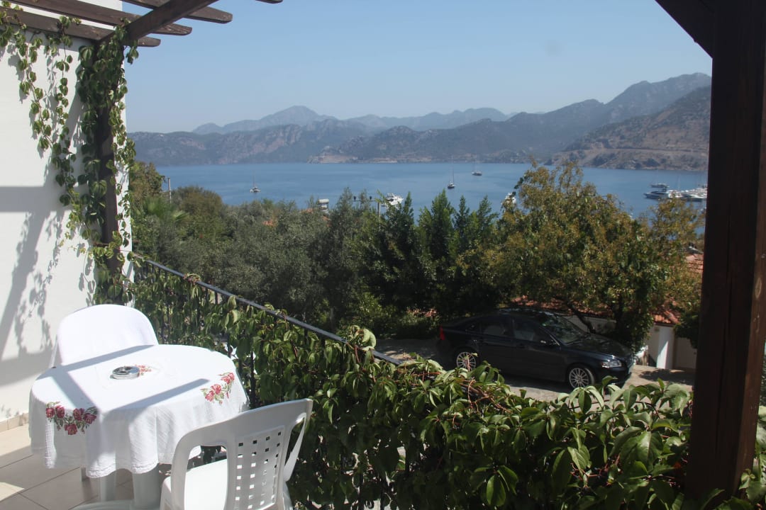 Blick vom Balkon Saadet Apart Hotel