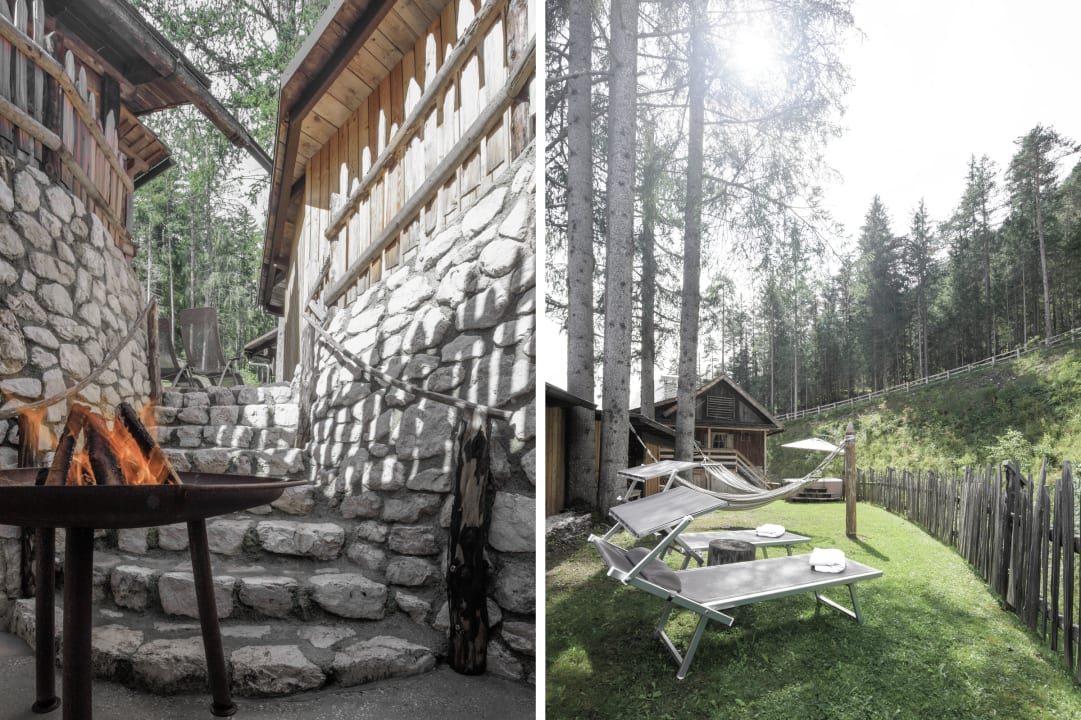 Gartenanlage Aqua Bad Cortina - BIOhotel & Thermal Baths