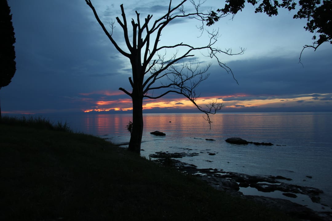 Abendstimmung Villa Valdepian