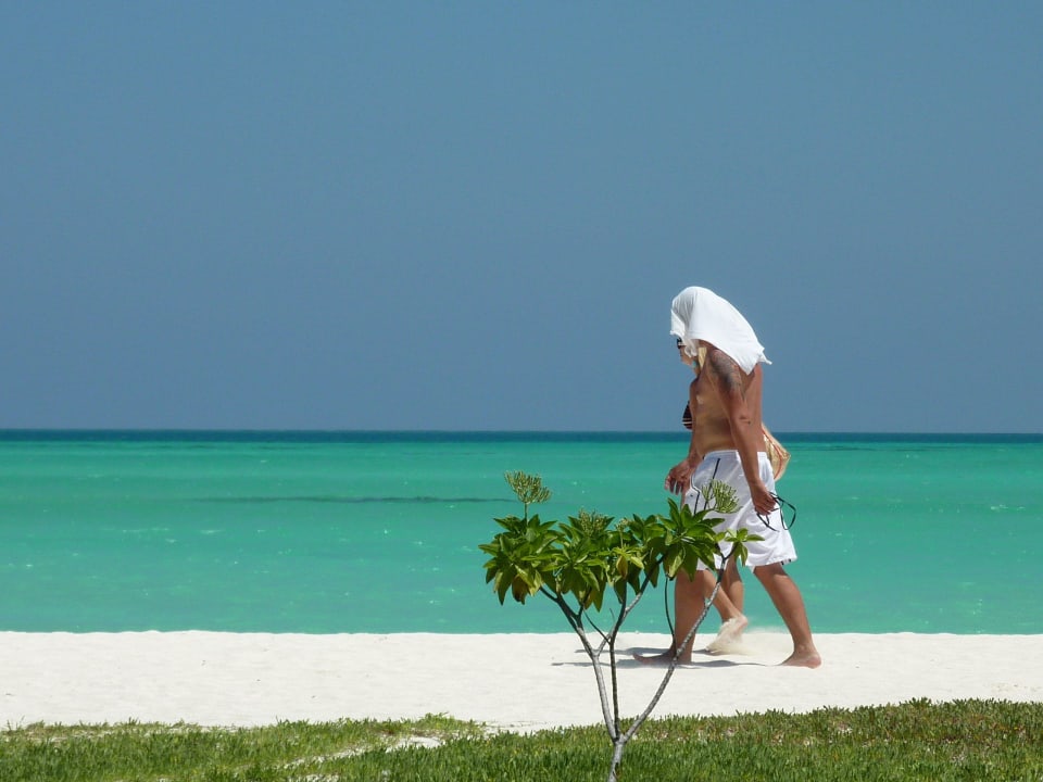 Die Sonne brennt Meeru Maldives Resort Island