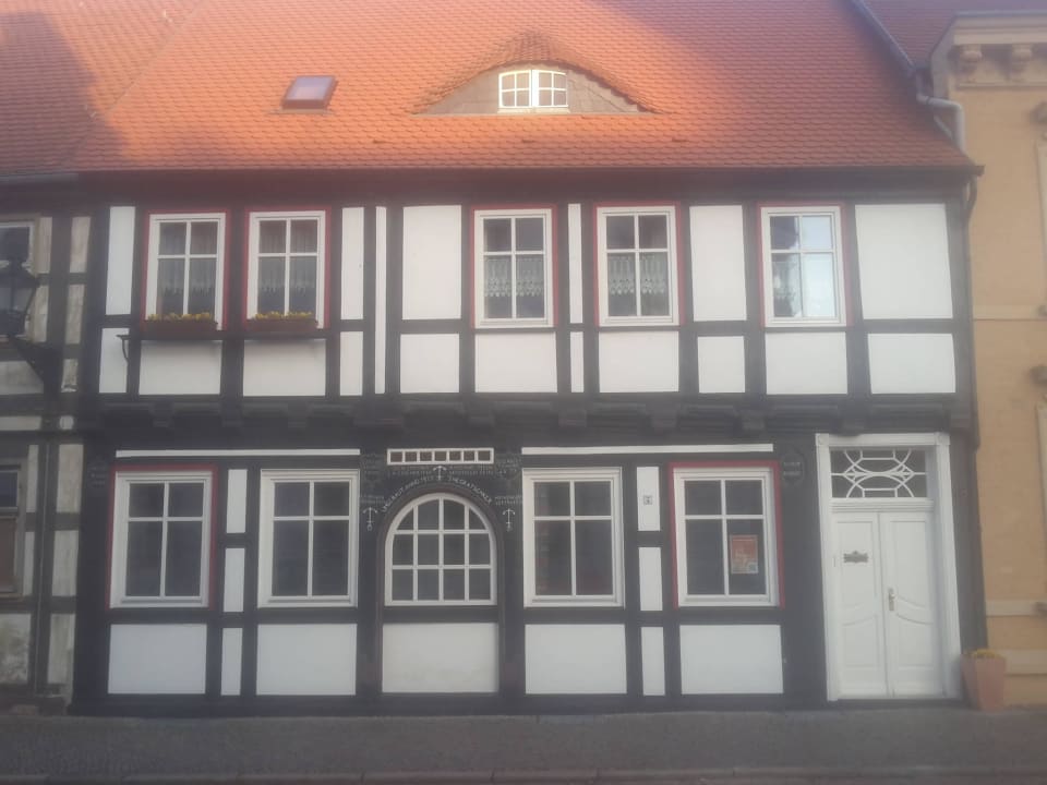 Hausansicht Ferienwohnung am Rathaus Tangermünde Ferienwohnung am Rathaus & SPA