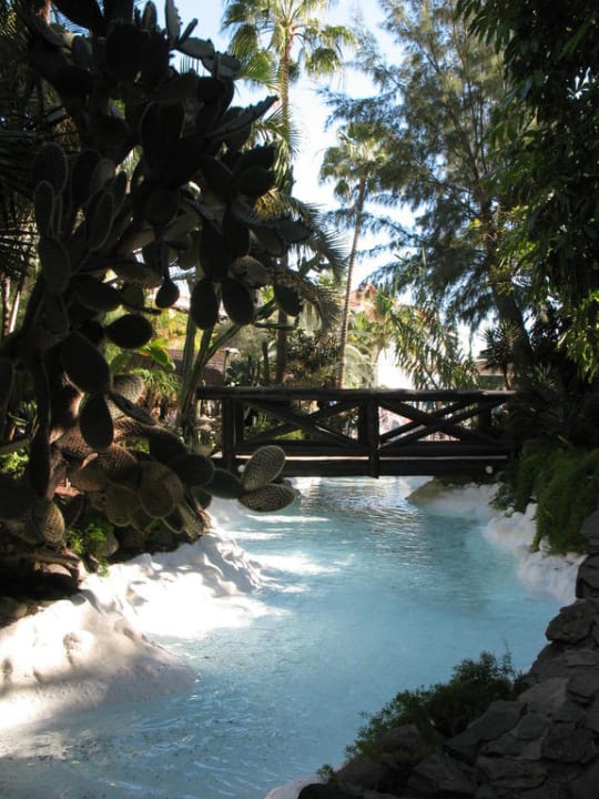 Bachlauf im Garten Hotel Parque Tropical