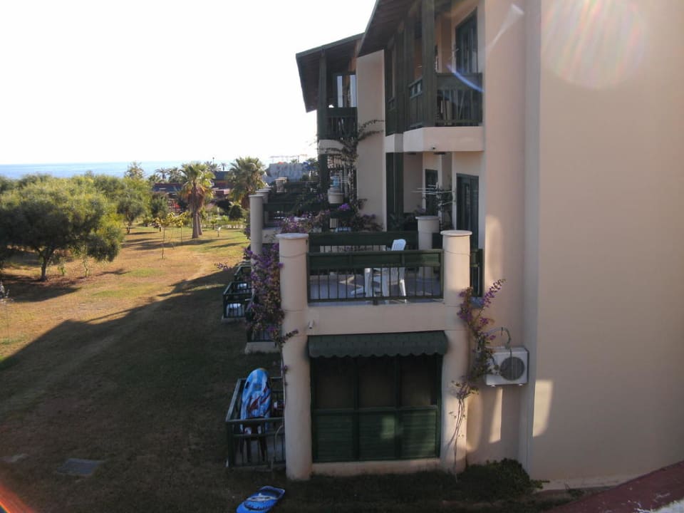 Anordnung der Gebäude Oz Hotels Incekum Beach