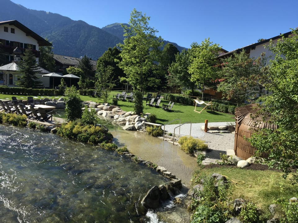 Gartenanlage Spa & Resort Bachmair Weissach