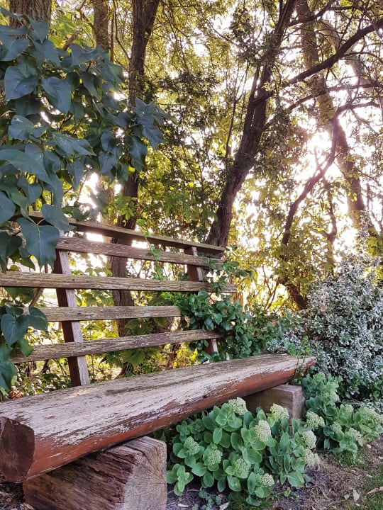 Gartenanlage Ferienhof Inselblick