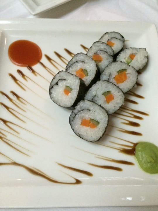 Sushi im Restaurant Stella Garden Resort & Spa, Makadi Bay