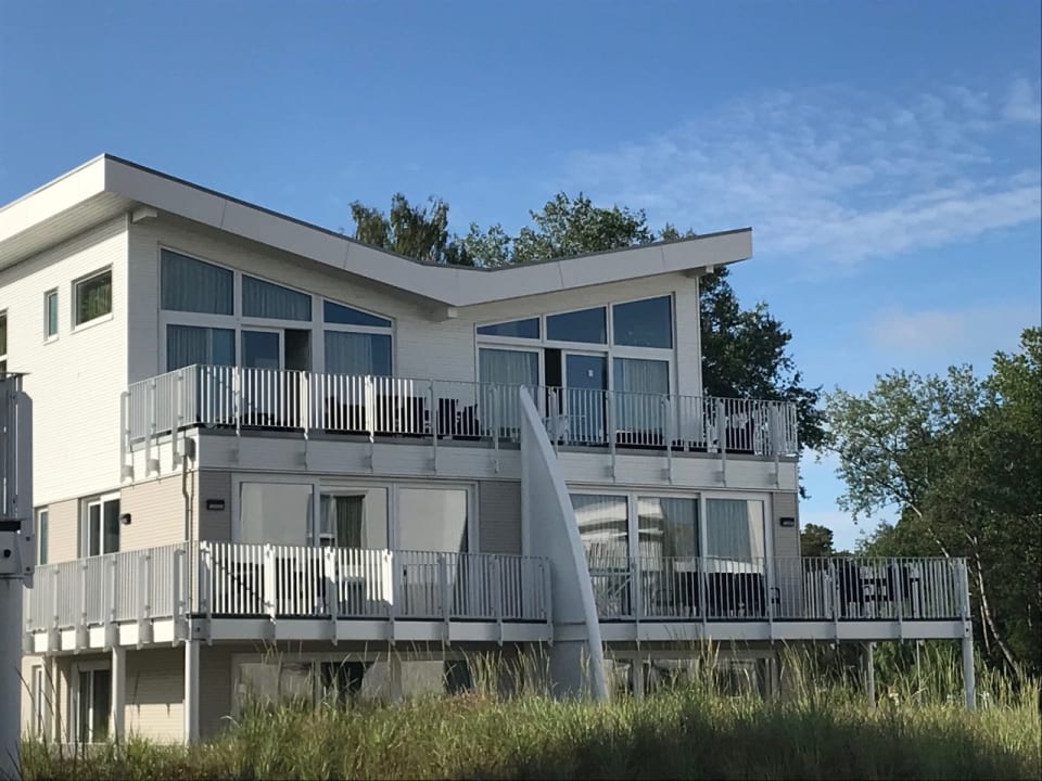 Außenansicht Großes Ferienhaus auf dem Priwall