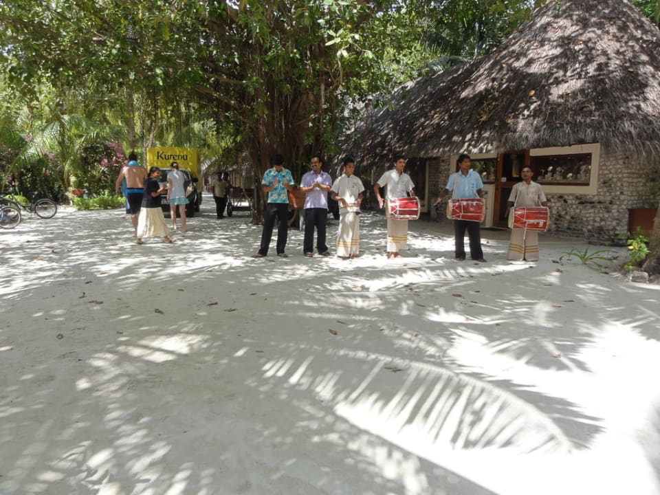 Empfang bei Ankunft Kuredu Kuredu Island Resort & Spa