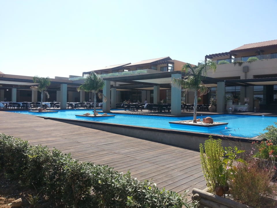 Aussenbereich Hauptrestaurant Astir Odysseus Kos Resort & Spa