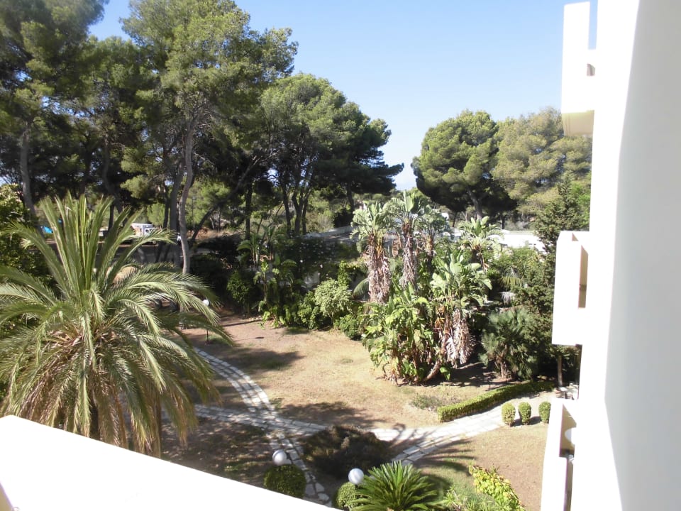 Blick vom Balkon Hotel Best Delta