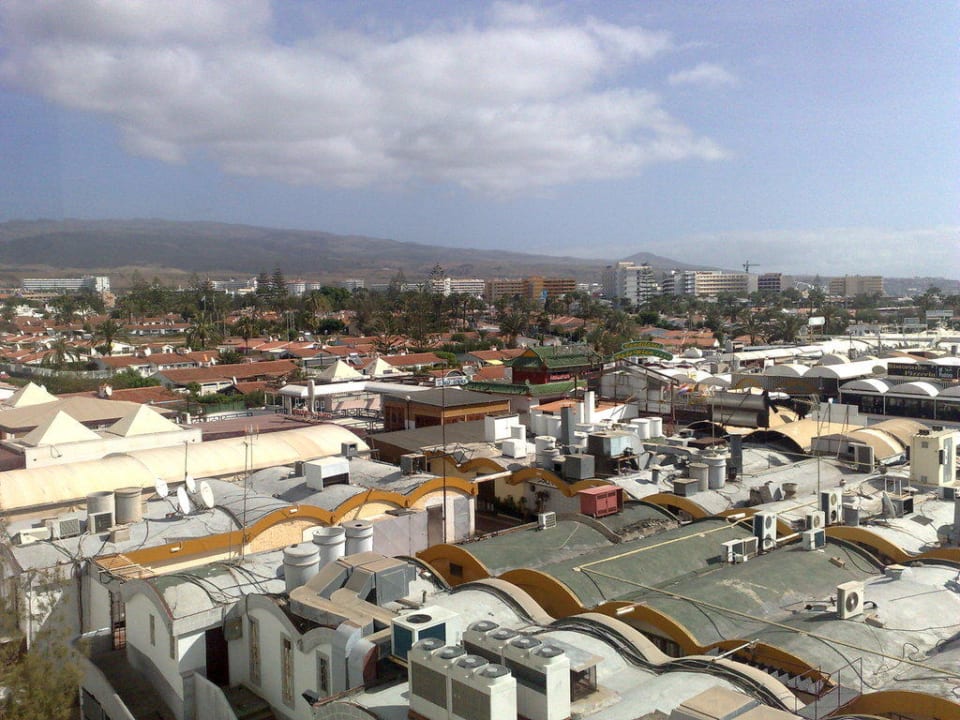 Blick zum Meer/Strand Hotel Rey Carlos