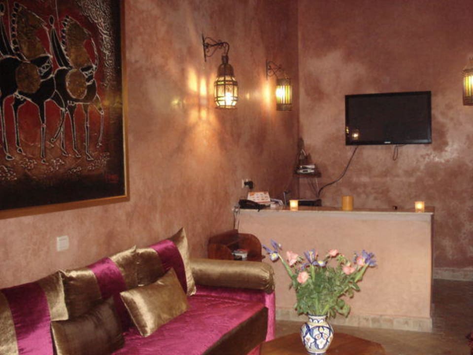 Salon bar Hotel Riad Marlinea