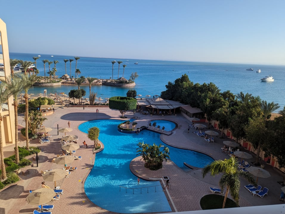 Ausblick Marriott Hurghada Beach Resort