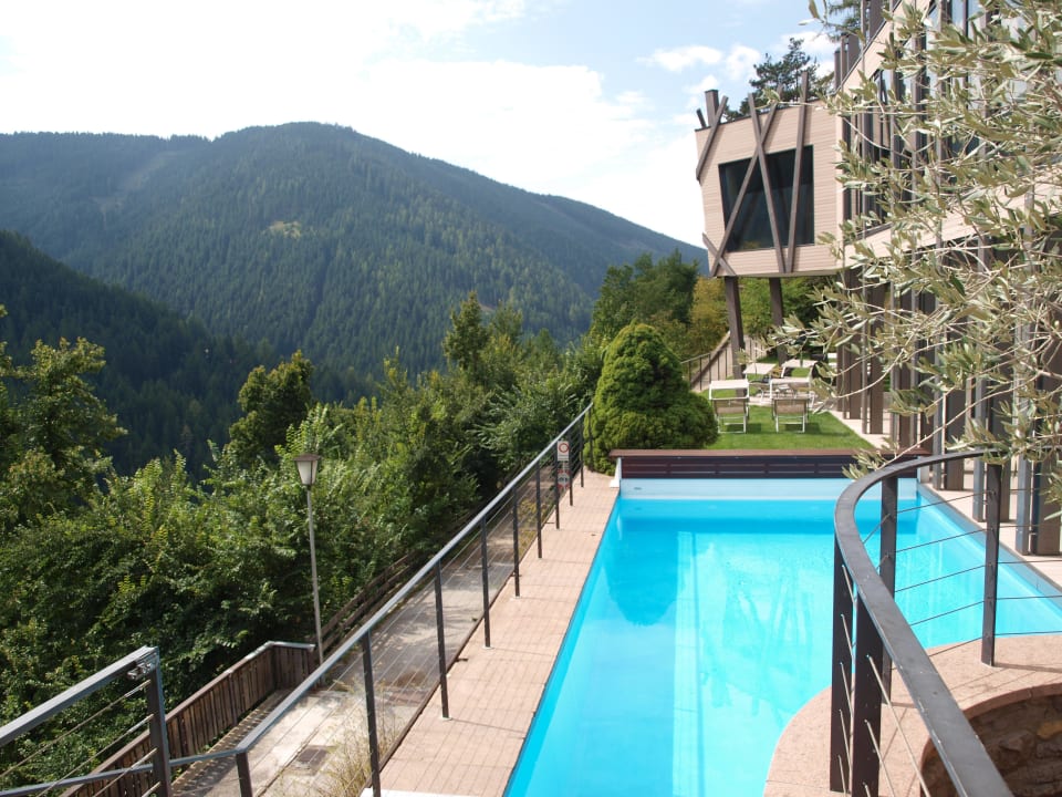 Blick von der Aussenterrasse Charmehotel Friedrich