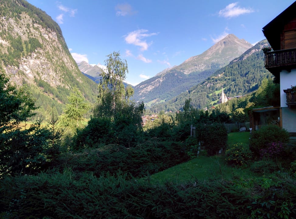 Ausblick aus dem Küchenfenster Ferienhaus Bergsee