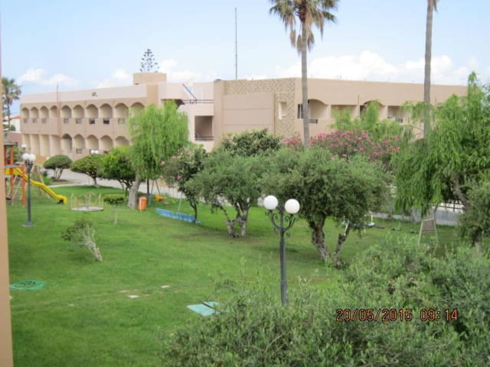 Blick vom Balkon Ilios K Village Resort