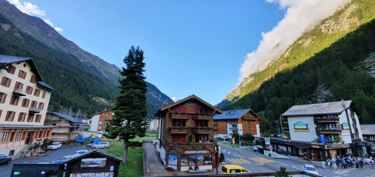 Ausblick Matterhorn Inn