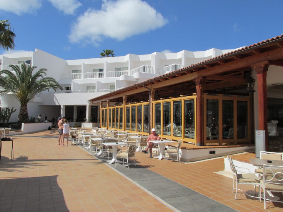 Außenterrasse Restaurant/Bar Hotel Riu Paraiso Lanzarote