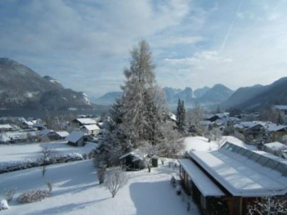 Aussicht vom Balkon , Zimmer 42 Hotel Hollweger