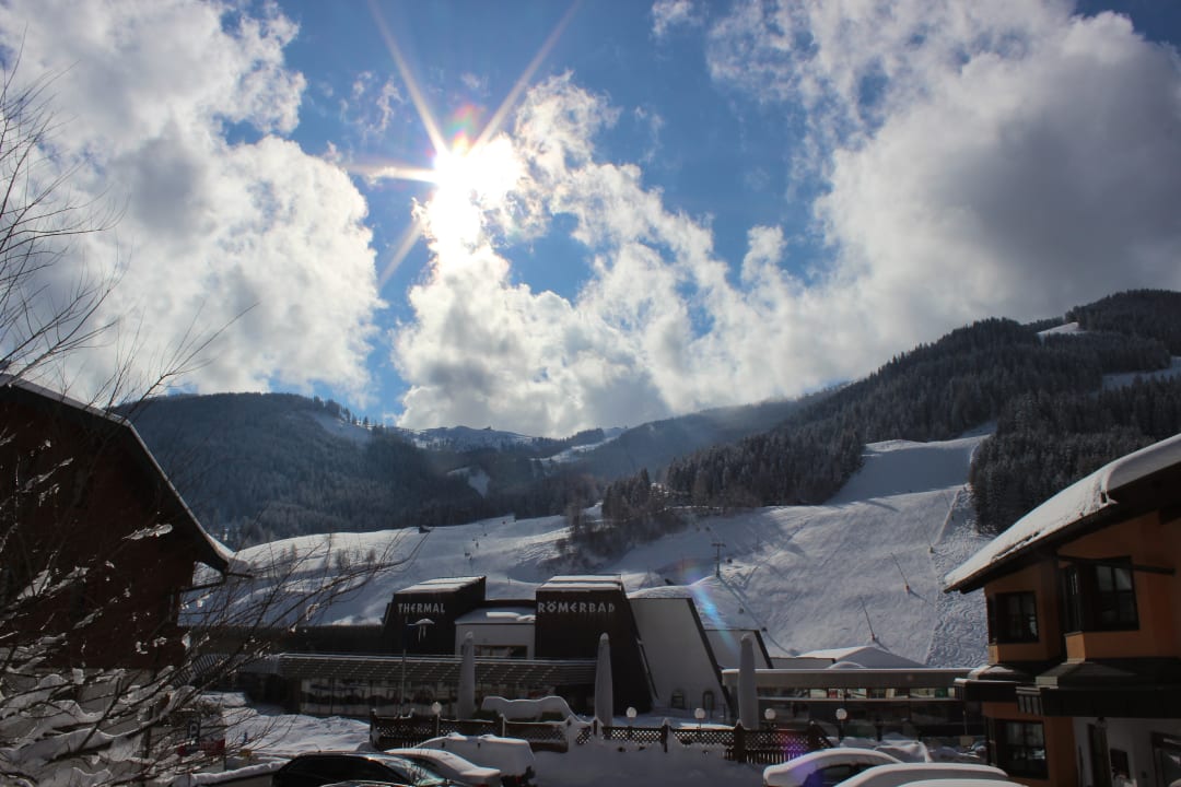 Ausblick Evident Hotel Prägant