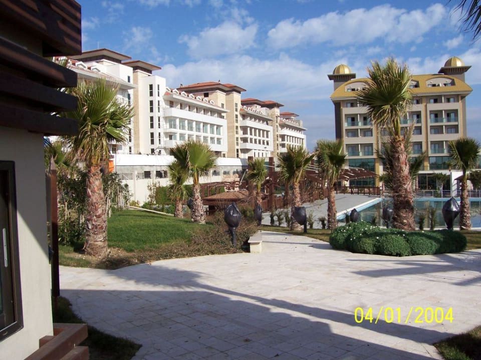 Ansicht vom Strand / 27.01.2009 Aydinbey Kings Palace & Spa