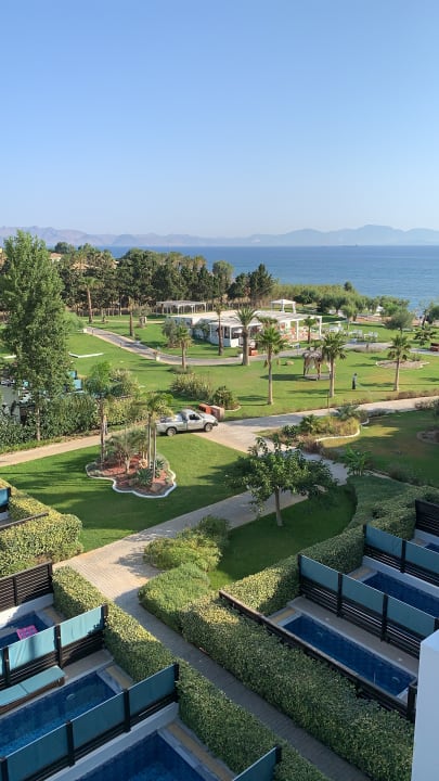 Ausblick TUI BLUE Oceanis Beach and Spa Resort