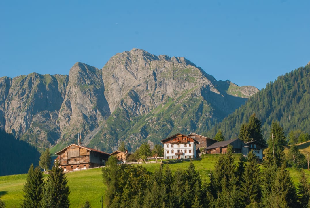 Außenansicht Bergbauernhof Ederhias