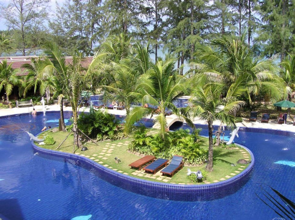 Blick vom Zimmer auf den Pool Best Western Premier Bangtao Beach Resort & Spa