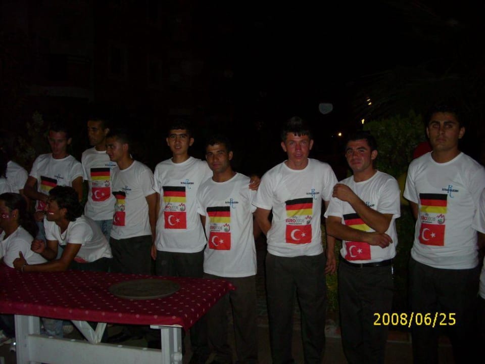 Kellner zur EM 2008 Hotel Royal Garden Beach