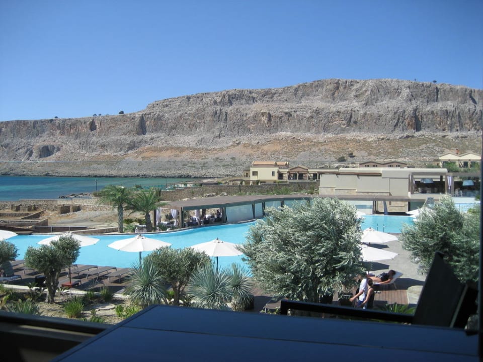 Blick vom Zimmer aus Aquagrand Artistic Luxury Beach Resort - Adults only