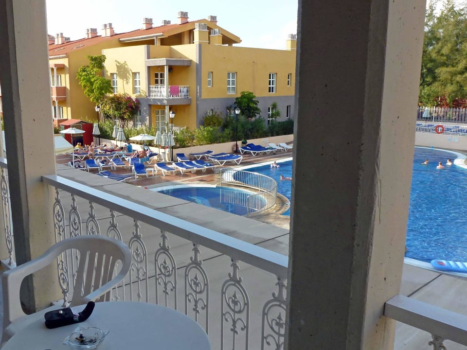 Blick von Balkon Coral Compostela Beach Golf